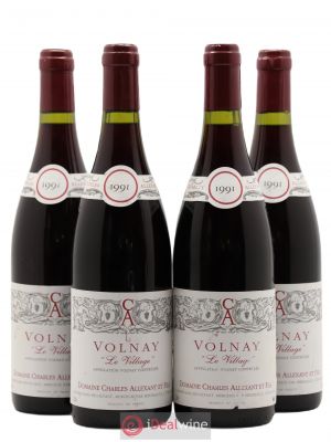 Volnay Charles Allexant et Fils 1991 - Lot of 4 Bottles