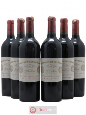 Château Cheval Blanc 1er Grand Cru Classé A  2009 - Lot de 6 Bouteilles