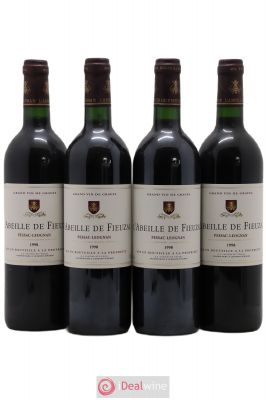 Abeille de Fieuzal  1998 - Lot of 4 Bottles