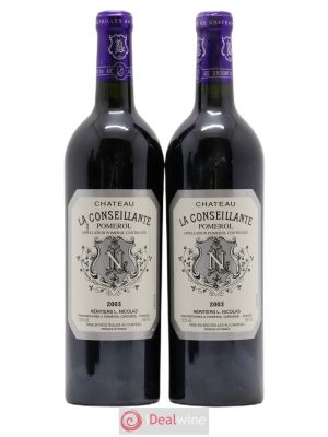 Château la Conseillante  2003 - Lot of 2 Bottles