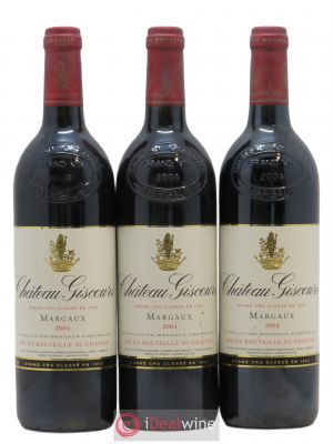 Château Giscours 3ème Grand Cru Classé  2004 - Lot of 3 Bottles