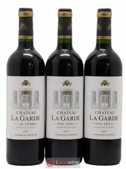 Château la Garde  2011 - Lot of 3 Bottles