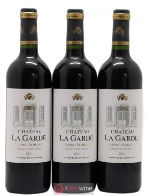 Château la Garde  2011 - Lot of 3 Bottles