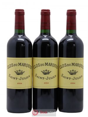 Clos du Marquis  2004 - Lot of 3 Bottles