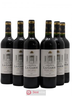 Château la Garde  2011 - Lot of 6 Bottles
