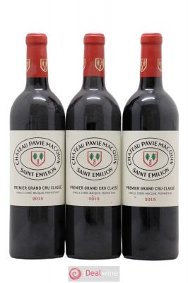 Château Pavie Macquin 1er Grand Cru Classé B  2015 - Lot of 3 Bottles