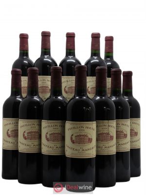 Pavillon Rouge du Château Margaux Second Vin  2004 - Lot of 12 Bottles