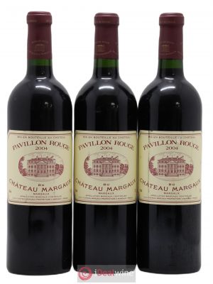 Pavillon Rouge du Château Margaux Second Vin  2004 - Lot of 3 Bottles