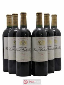 Château Haut Batailley 5ème Grand Cru Classé  2001 - Lot of 6 Bottles