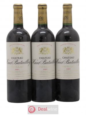 Château Haut Batailley 5ème Grand Cru Classé  2001 - Lot of 3 Bottles