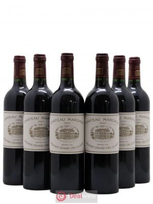 Château Margaux 1er Grand Cru Classé  2012 - Lot of 6 Bottles