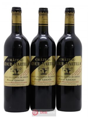 Château Latour-Martillac Cru Classé de Graves  1999 - Lot of 3 Bottles