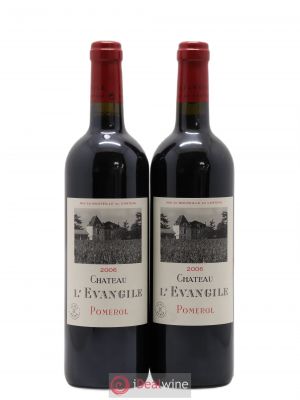 Château l'Évangile  2006 - Lot of 2 Bottles