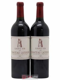 Château Latour 1er Grand Cru Classé  2001 - Lot of 2 Bottles