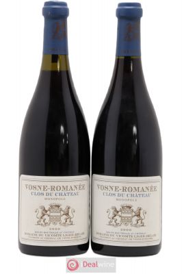 Vosne-Romanée Clos du Château Comte Liger-Belair (Domaine du)  2000 - Lot of 2 Bottles