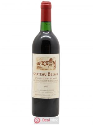 Château Belair (Belair-Monange) 1er Grand Cru Classé B  1986 - Lot of 1 Bottle