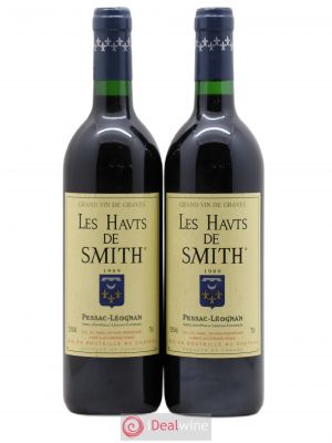 Les Hauts de Smith Second vin  1989 - Lot de 2 Bouteilles