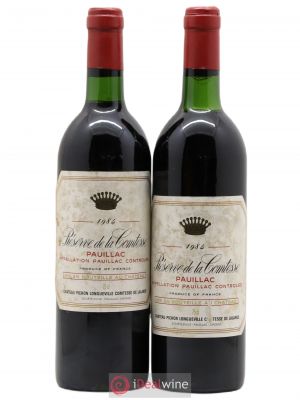 Réserve de la Comtesse Second Vin  1984 - Lot of 2 Bottles