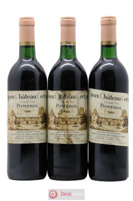 Vieux Château Certan  1989 - Lot of 3 Bottles