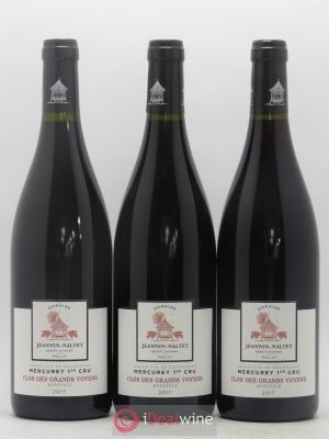 Mercurey 1er Cru Clos des Grands Voyens Monopole Domaine Jeannin-Naltet 2017 - Lot of 3 Bottles
