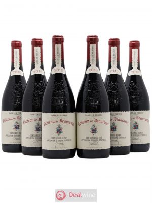 Châteauneuf-du-Pape Château de Beaucastel Jean-Pierre & François Perrin  2015 - Lot of 6 Bottles
