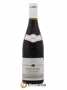 Santenay Clos Genet Domaine Françoise et Denis Clair 2000 - Posten von 1 Flasche