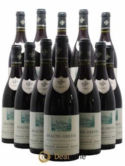 Flaschen Beaune 1er Cru Grèves Jacques Prieur (Domaine) 1997 - Lot de 12 Flaschen