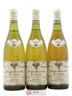 Puligny-Montrachet 1er Cru Les Referts Etienne Sauzet  1993 - Lot of 3 Bottles
