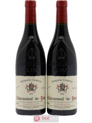 Châteauneuf-du-Pape Charvin (Domaine)  2018 - Lot of 2 Bottles