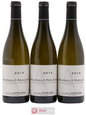 Meursault 1er Cru Poruzots François et Antoine Jobard (Domaine)  2016 - Lot of 3 Bottles