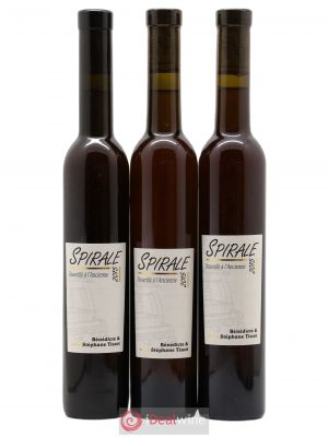 Vin de France Spirale Passerillé Bénédicte et Stéphane Tissot  2015 - Lot de 3 Demi-bouteilles