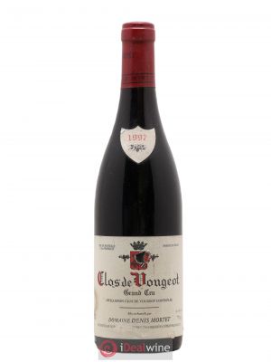 Clos de Vougeot Grand Cru Denis Mortet (Domaine)  1997 - Lot of 1 Bottle