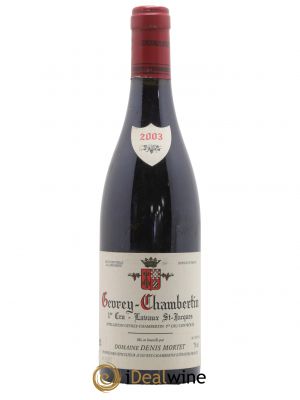 Gevrey-Chambertin 1er Cru Lavaux Saint Jacques Denis Mortet (Domaine) 2003 - Lot de 1 Bottle