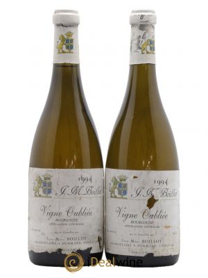 Bourgogne Vigne Oubliée Domaine Jean-Marc Boillot 1994 - Lot de 2 Bottles