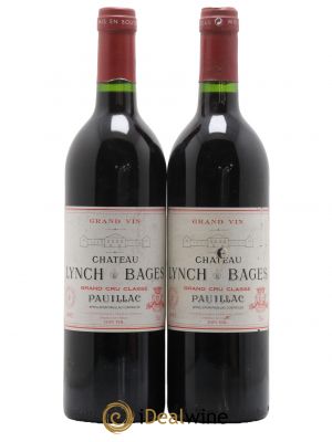 Château Lynch Bages 5ème Grand Cru Classé  1995 - Lot of 2 Bottles