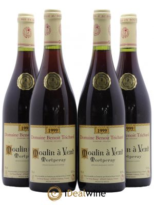 Moulin à Vent Mortperay Domaine Benoit Trichard 1999 - Lot of 4 Bottles