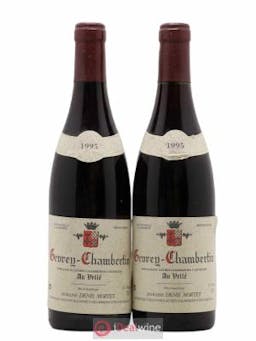 Gevrey-Chambertin Au Vellé Denis Mortet (Domaine)  1995 - Lot of 2 Bottles