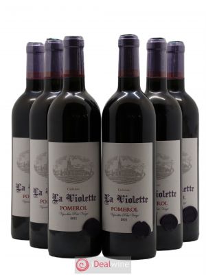 Château la Violette  2011 - Lot of 6 Bottles