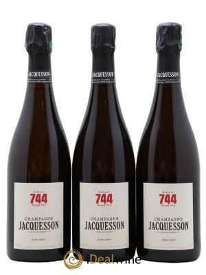 Cuvée 744 Jacquesson   - Lot of 3 Bottles