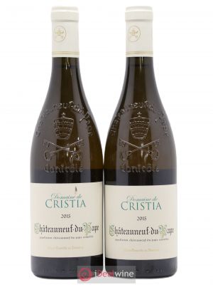 Châteauneuf-du-Pape Cristia 2015 - Lot of 2 Bottles