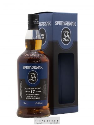 Springbank 17 years 2002 Of. One of 9200 bottles - Bottled 2020 Madeira Wood   - Lot de 1 Bouteille