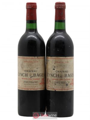 Château Lynch Bages 5ème Grand Cru Classé  1981 - Lot of 2 Bottles