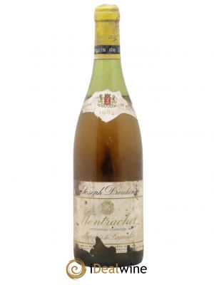Montrachet Grand Cru Marquis de Laguiche Joseph Drouhin  1984 - Lot of 1 Bottle