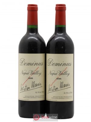 Napa Valley Dominus Christian Moueix  1995 - Lot of 2 Bottles