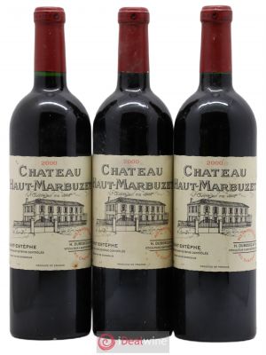 Château Haut Marbuzet  2000 - Lot of 3 Bottles