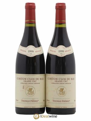Corton Grand Cru Clos Du Roi Thomas Frères 1999 - Lot de 2 Bouteilles