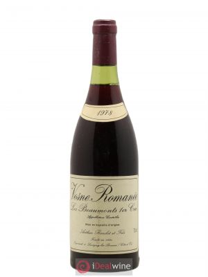 Vosne-Romanée 1er Cru Les Beaumonts Barolet et Fils 1978 - Lot of 1 Bottle
