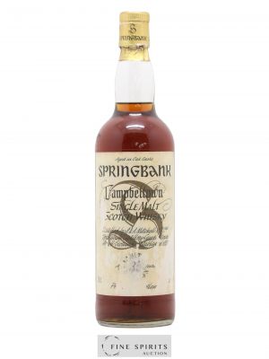 Springbank 35 years Of. Millenium Limited Edition   - Lot de 1 Bouteille