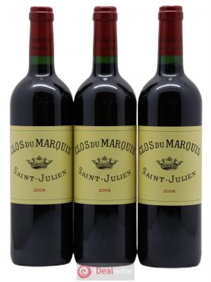 Clos du Marquis  2006 - Lot of 3 Bottles