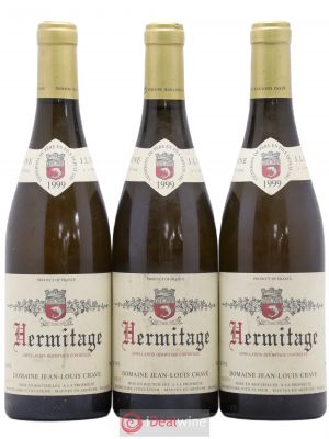 Hermitage Jean-Louis Chave  1999 - Lot of 3 Bottles